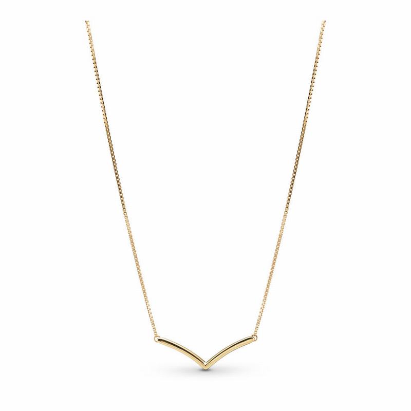 Pandora Shine™ Shining Wish Necklace Gold Egypt UX9856027